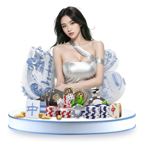 Ba viên xúc xắc Tài Xỉu trên bàn xanh